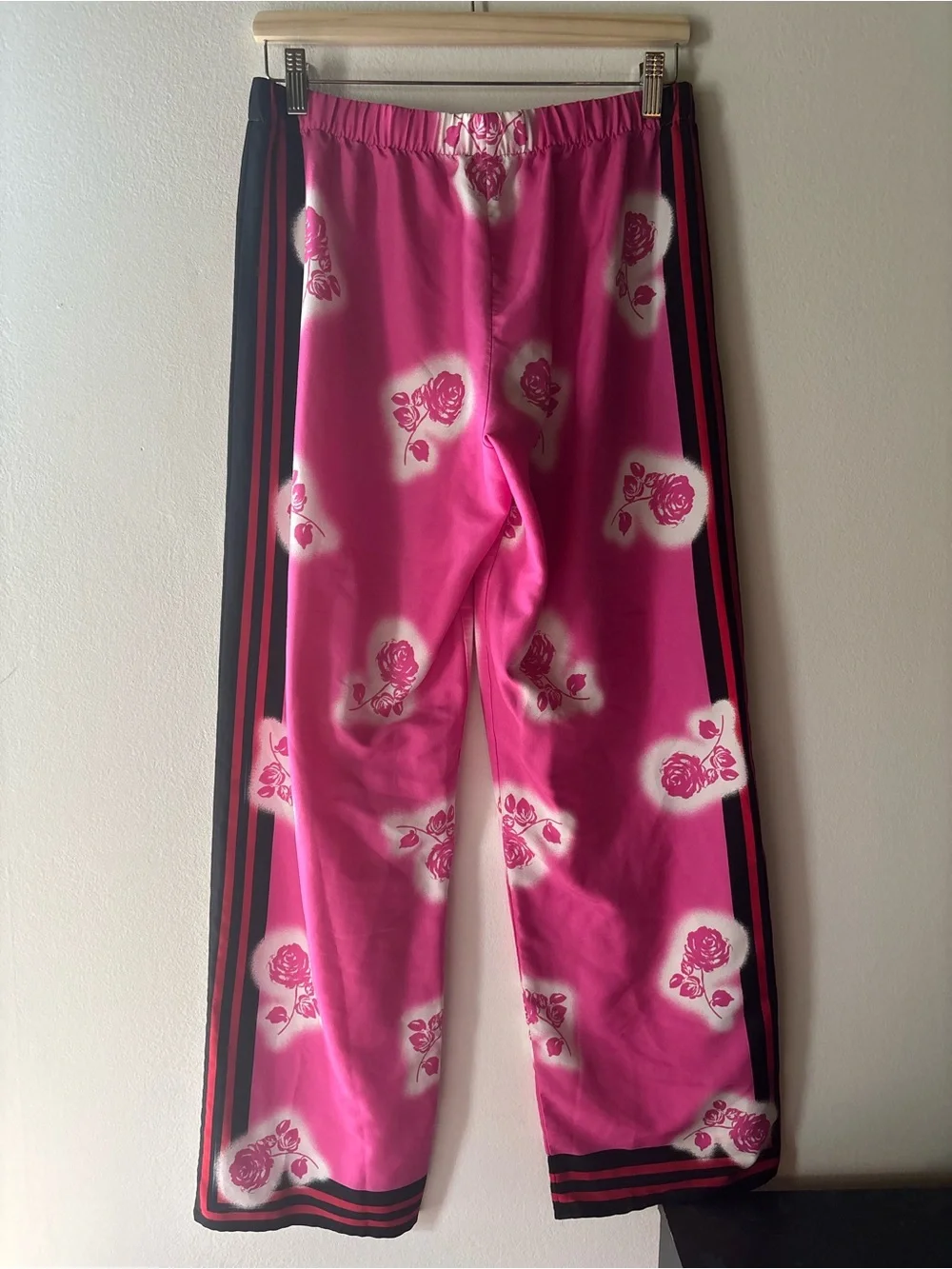 🎀 Y2K Victoria's Secret Pink Rose Satin Lounge Pants 🎀